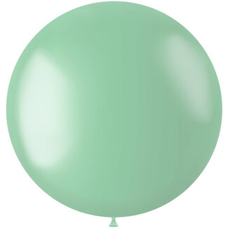 Folatex Ballon XL Minty Green Metallic - 78cm - 1 stuk