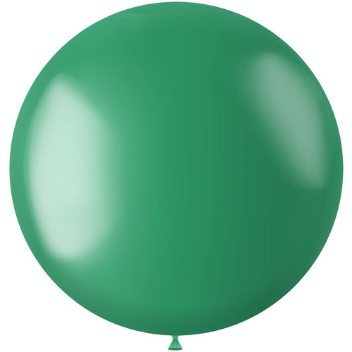 Ballon XL Regal Green Metallic - 78cm - 1 stuk 