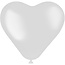 Folatex Hartvormige Ballonnen Coconut White