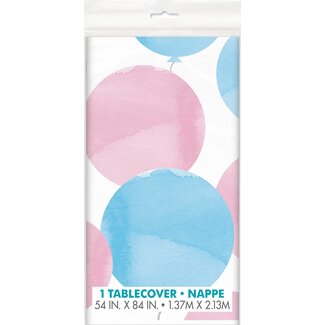 Haza-Witbaard Tafelkleed Gender Reveal - 137x213cm