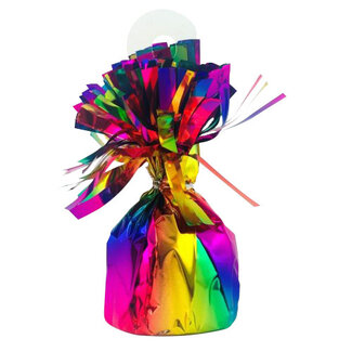 Haza-Witbaard Ballon gewichtje - 170 gram Regenboog