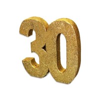 Tafeldecoratie 30 Glitter Goud