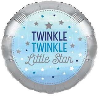 Qualatex Folieballon twinkle boy - 45cm