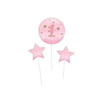 Taart topper Twinkle Girl - 3st