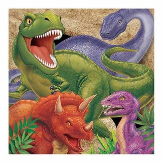 Servetten Dinosaurus - 16 st