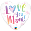 Qualatex Folieballon Love you mom! - 45cm