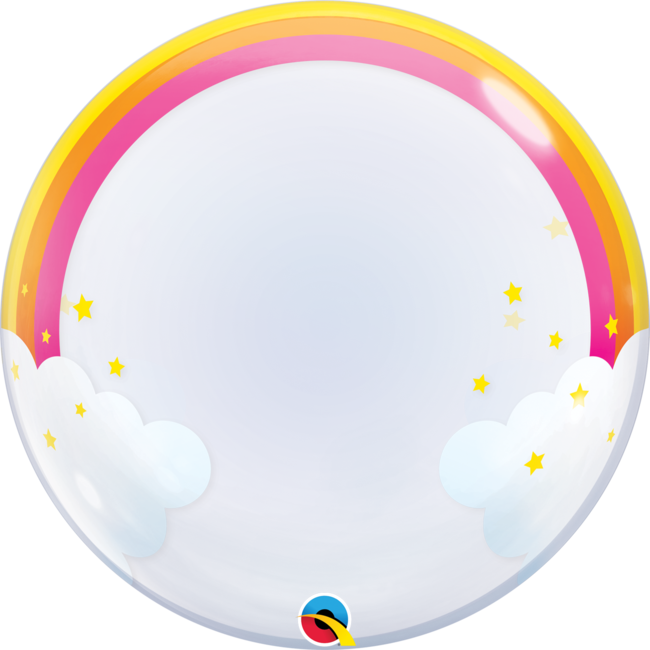 Deco Bubble Rainbow Clouds