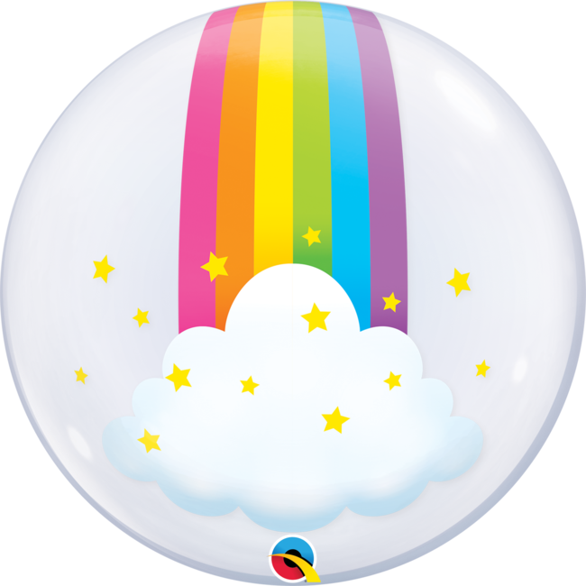 Deco Bubble Rainbow Clouds