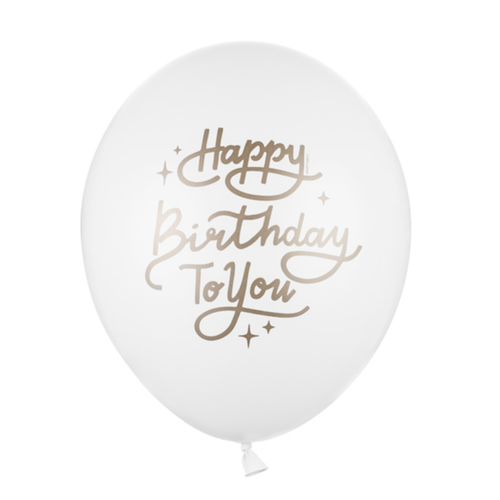 Heliumballon Happy Birthday To You (28cm) 
