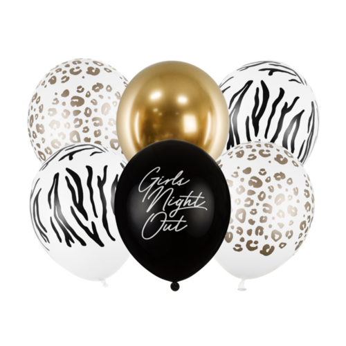 Ballonnen Girls Night Out - 6 st- 30cm 