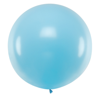 Strong Balloons Mega Ballon Pastel Light Blue - 1 mtr - 1 stuk