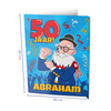 Window Sign - Abraham 50 Jaar