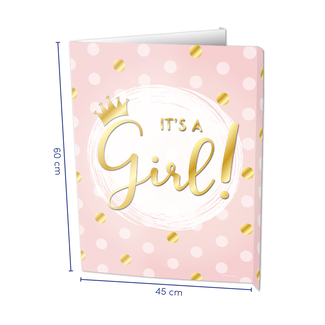 Paperdreams Window Sign - It's a Girl