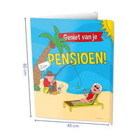 Window Sign - Pensioen