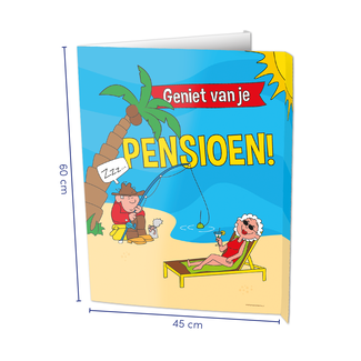 Window Sign - Pensioen