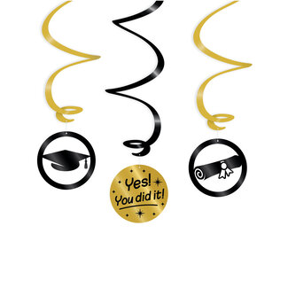 Paperdreams Swirl decorations - You did it!