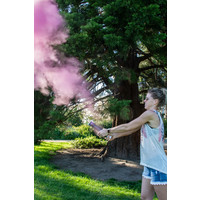 thumb-Holi Powder Shooter Gender Reveal - Roze - 30cm-1