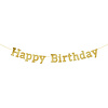 Letterslinger Glossy Black 'Happy Birthday'