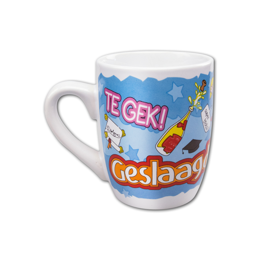 Cartoon mok - Geslaagd Top Geslaagd-2