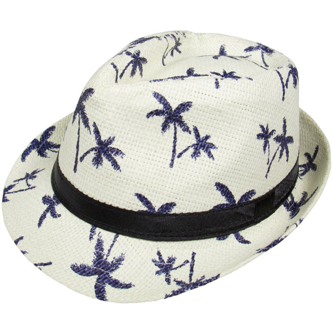 Trilby Hoed Zomer Palmbomen
