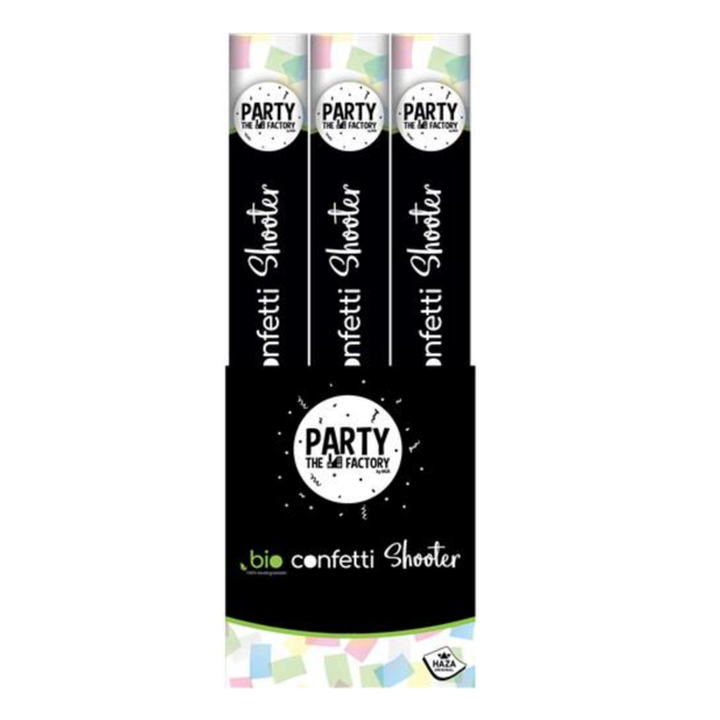 Bio Confetti Shooter Multi Color Rijstpapier