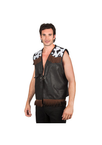 Vest Western Zwart - L/XL 