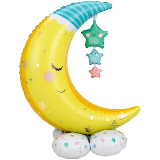 Anagram Folieballon AirLoonz Moon & Stars - 139 cm