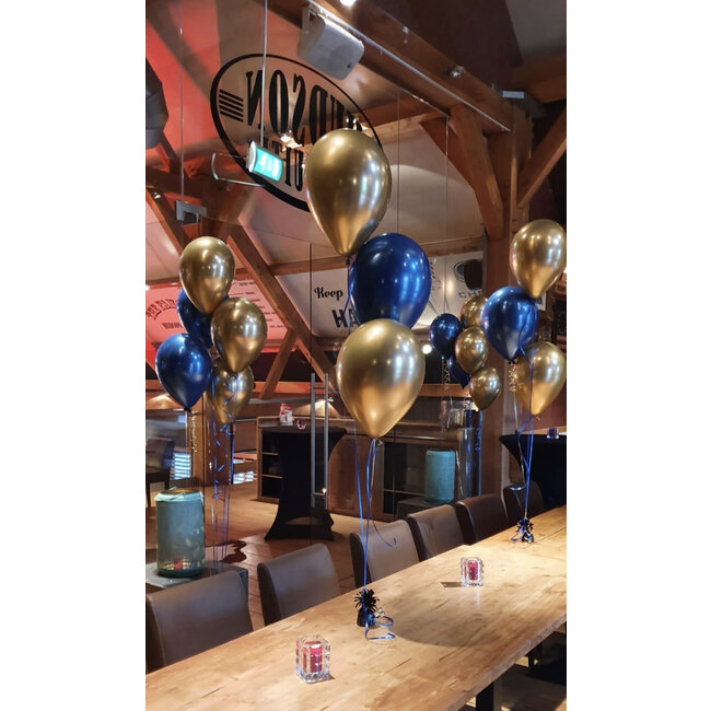 Zelf Samenstellen - Tafeldecoratie van 3 Heliumballonnen