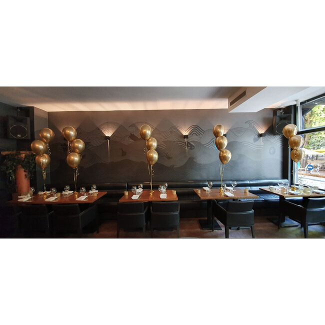 Zelf Samenstellen - Tafeldecoratie van 3 Heliumballonnen