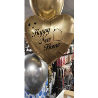 thumb-Folieballon Hart Chrome Goud-11