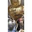 Folieballon Hart Chrome Goud