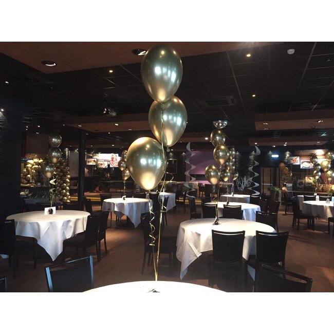 Zelf Samenstellen - Tafeldecoratie van 3 Heliumballonnen