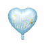 Folieballon Mom to Be - blauw