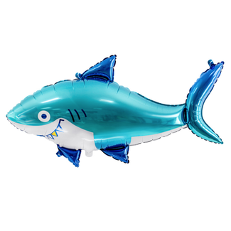 PartyDeco Folieballon Haai - 92x48cm