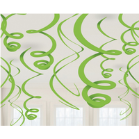 Swirl Decoratie Kiwi Groen