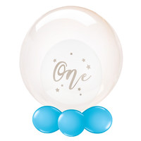 thumb-Folieballon Clearz Crystal Brons-4