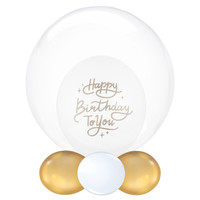 thumb-Folieballon Clearz Crystal  helder-3