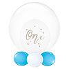 Anagram Folieballon Clearz Crystal  helder