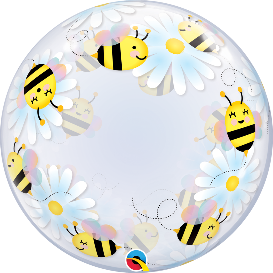 Deco Bubble Sweet bees & Daises-9