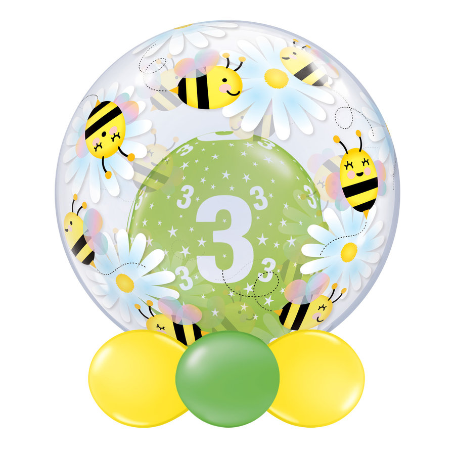 Deco Bubble Sweet bees & Daises-6