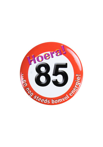 Button - Hoera 85 