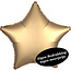 Anagram Folieballon Ster Chrome Goud - 43cm