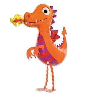 Haza-Witbaard Folieballon friends draak