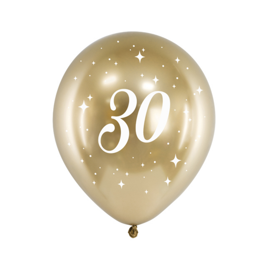 Glossy Ballonnen 30 Jaar-1