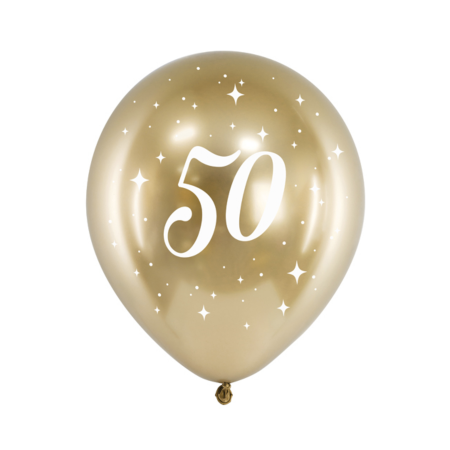 Glossy Ballonnen 50 Jaar-1