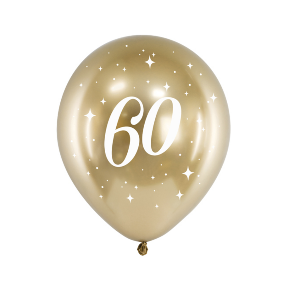 Glossy Ballonnen 60 Jaar-1