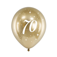 Glossy Ballonnen 70 Jaar