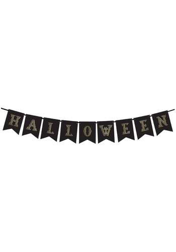 Banner Halloween black - 20x175cm 