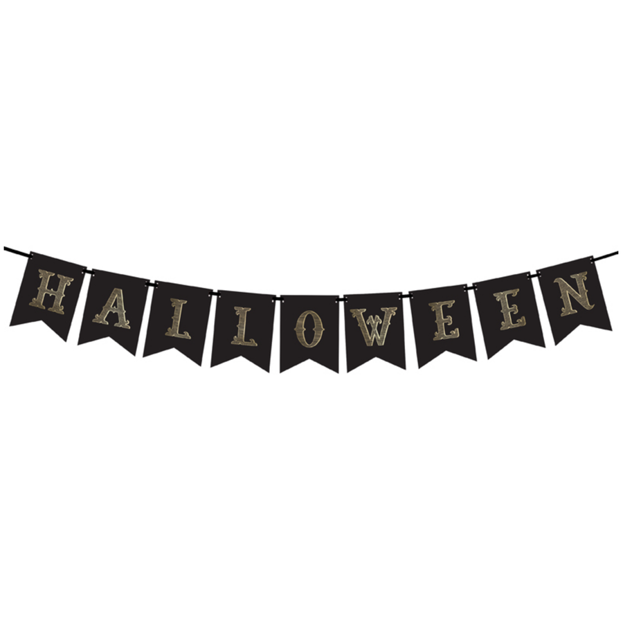 Banner Halloween black - 20x175cm-1