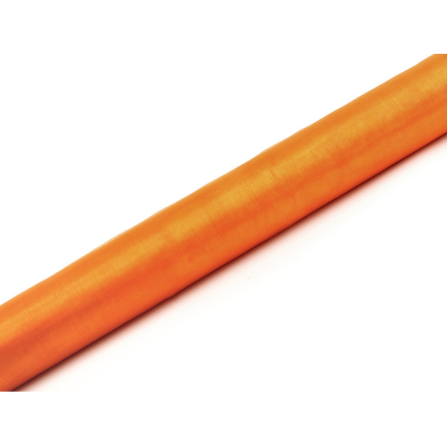 Organza Oranje op rol - 0.36 x 9m-1